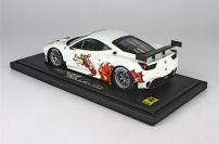 BBR Models 2012 Ferrari Ferrari 458 GT2 - DRAGON - White