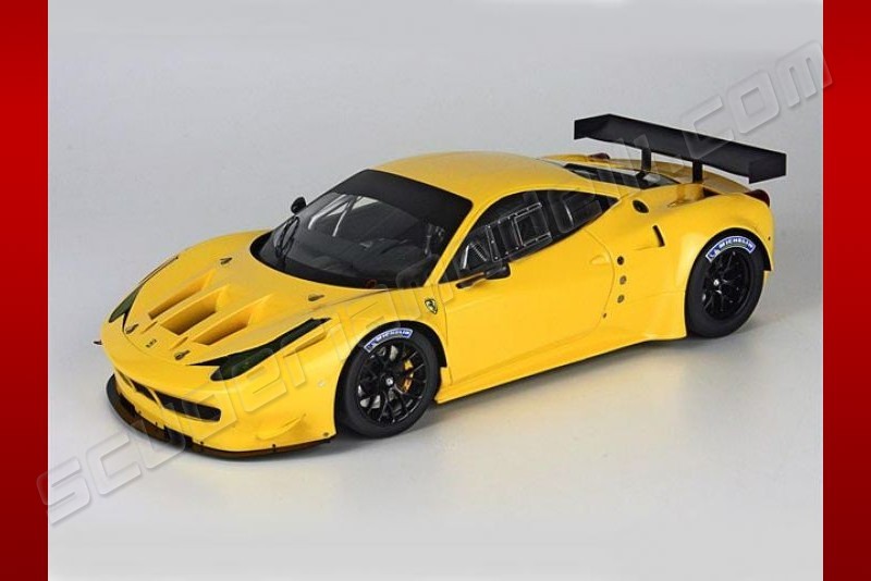 BBR Models Ferrari 458 GT2 - YELLOW - - Scuderiamodelli by Robert