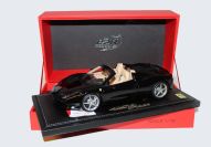 BBR Models 2011 Ferrari Ferrari 458 Italia Spider - BLACK METALLIC - Black Metallic