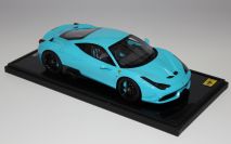 BBR Models 2013 Ferrari Ferrari 458 Speciale - BABY BLUE / CARBON - Baby Blue