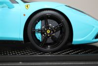 BBR Models 2013 Ferrari Ferrari 458 Speciale - BABY BLUE / CARBON - Baby Blue