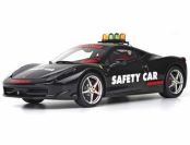 BBR Models 2010 Ferrari Ferrari 458 ITALIA - SAFETY CAR - BLACK - Black