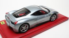 BBR Models 2009 Ferrari Ferrari 458 ITALIA - TITANIUM GREY - Titanium Grey