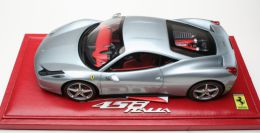 BBR Models 2009 Ferrari Ferrari 458 ITALIA - TITANIUM GREY - Titanium Grey