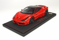 BBR Models 2013 Ferrari Ferrari 458 Speciale - ROSSO SCUDERIA - Scuderia Red