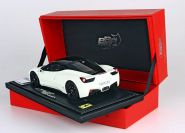 BBR Models 2009 Ferrari Ferrari 458 ITALIA - WHITE / BLACK - White / Black