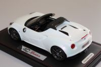 BBR Models 2014 Alfa Romeo Alfa Romeo 4C Spider - PEARL WHITE METALIC - Fuji White