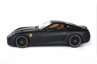 BBR Models 2008 Ferrari A Ferrari 599 GTB Fiorano - BLACK MATT - Black Matt