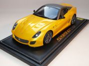 BBR Models 2010 Ferrari Ferrari 599 GTO - YELLOW TRISTRATO - Yellow Tristrato