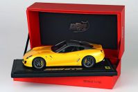 BBR Models 2010 Ferrari Ferrari 599 GTO - YELLOW TRISTRATO - Yellow Tristrato