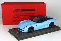 BBR Models 2009 Ferrari Ferrari 599 GTB Fiorano - LAPO ELKANN - #001/100 Matt Baby blue