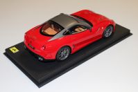 BBR Models 2010 Ferrari Ferrari 599 GTO - RED / GREY - Red / Grey