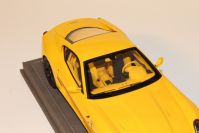 BBR Models 2008 Ferrari Ferrari 599 GTB Fiorano - YELLOW / BLACK WHEELS - Yellow Modena