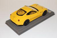 BBR Models 2008 Ferrari Ferrari 599 GTB Fiorano - YELLOW / BLACK WHEELS - Yellow Modena