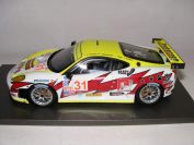 BBR Models  Ferrari Ferrari F430 GT2 - Sebring 2007 DHL #31 - White