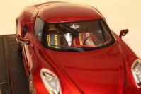 BBR Models 2011 Alfa Romeo Alfa Romeo 4C Concept - 8C RED METALLIC - Red Metallic