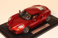 BBR Models 2011 Alfa Romeo Alfa Romeo 4C Concept - 8C RED METALLIC - Red Metallic