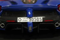 BBR Models  Ferrari Ferrari LaFerrari - DINO BLUE / BOLOGNA - ONE OFF #1 Red Matt