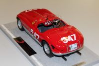 BBR Models 1953 Ferrari Ferrari 340 Spyder Vignale Mille Miglia #547 Red / Silver