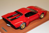 BBR Models 1975 Ferrari Ferrari 365 GT4 BB - PRESS - RED / GOLD - Red