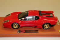 BBR Models 1975 Ferrari Ferrari 365 GT4 BB - PRESS - RED / GOLD - Red