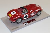 BBR Models  Ferrari Ferrari 340 Spyder Vignale - Panamerica 1953 #45 - Red Vintage