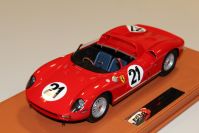 BBR Models 1963 Ferrari Ferrari 250 P - 24h Le Mans #21- LUXURY - Red