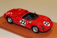 BBR Models 1963 Ferrari Ferrari 250 P - 24h Le Mans #22- LUXURY - Red