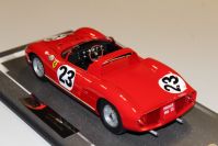 BBR Models 1963 Ferrari Ferrari 250 P - 24h Le Mans #23 - Red