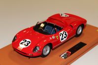 BBR Models 1963 Ferrari Ferrari 250 P - 24h Le Mans #23 - LUXURY - Red