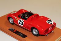 BBR Models 1963 Ferrari Ferrari 250 P - 24h Le Mans #23 - LUXURY - Red