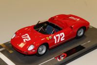 BBR Models 1963 Ferrari Ferrari 250 P - Targa Florio #172 Red