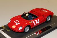 BBR Models 1963 Ferrari Ferrari 250 P - Targa Florio #174 Red