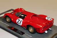 BBR Models 1966 Ferrari Ferrari 330 P2 24h Le Mans #21 Red