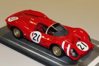 BBR Models 1966 Ferrari Ferrari 330 P2 24h Le Mans #21 Red