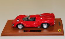 BBR Models  Ferrari Ferrari 330 P3 Spider - Street - RED / SILVER - Red