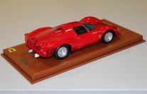 BBR Models  Ferrari Ferrari 330 P3 Spider - Street - RED / SILVER - Red