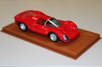 BBR Models  Ferrari Ferrari 330 P3 Spider - Street - RED / SILVER - Red