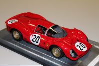 BBR Models 1966 Ferrari Ferrari 330 P2 24h Le Mans #20 Red