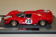 BBR Models 1966 Ferrari Ferrari 330 P2 24h Le Mans #20 Red