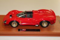 BBR Models  Ferrari Ferrari 330 P3 Spider - Street - RED - Red