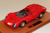 BBR Models  Ferrari Ferrari 330 P3 Spider - Street - RED - Red