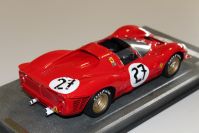 BBR Models 1966 Ferrari Ferrari 330 P3 Spider- 24h LM #27 - Red