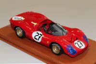 BBR Models  Ferrari Ferrari 330 P3 Spider- 24h LM #27 - #02/20 Red