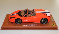 BBR Models  Ferrari Ferrari 458 Speciale A - FLUORESCENT RED / WHITE - Fluorescent Red