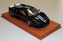 BBR Models  Ferrari Ferrari 458 Speciale A - HT - BLACK GLOSS / WHITE - Black / White