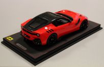 BBR Models  Ferrari Ferrari F12 TDF - LIGHT FLUO RED / CARBON - #10/10 - Fluorescent Red