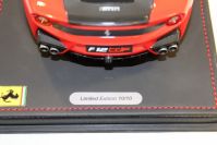 BBR Models  Ferrari Ferrari F12 TDF - LIGHT FLUO RED / CARBON - #10/10 - Fluorescent Red