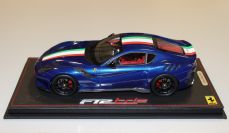 BBR Models  Ferrari Ferrari F12 TDF - AQUA BLUE / ITALIA - Blue metallic