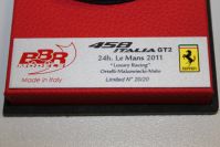 BBR Models  Ferrari 43 Ferrari 458 Italia GT2 - 24h Le Mans #59 - Red